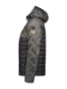 Geographical Norway Kurtka pikowana "Burator" w kolorze ciemnoszarym