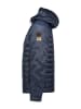 Geographical Norway Doorgestikte jas "Burator" donkerblauw