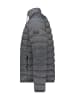 Geographical Norway Doorgestikte jas "Amigotal" grijs
