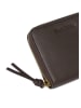 Marc O'Polo Leder-Geldbörse in Braun - (B)13 x (H)10 x (T)2,5 cm
