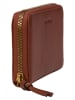 Marc O'Polo Leder-Geldbörse in Cognac - (B)19 x (H)10 x (T)2,5 cm