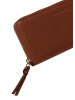 Marc O'Polo Leder-Geldbörse in Cognac - (B)19 x (H)10 x (T)2,5 cm