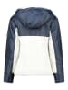 Geographical Norway Fleece vest "Ulyssim" donkerblauw/wit
