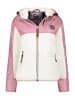 Geographical Norway Fleece vest "Ulyssim" lichtroze/wit