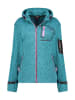 Geographical Norway Kurtka polarowa "Telectra" w kolorze turkusowym