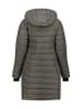 Geographical Norway Doorgestikte mantel "Aroma" kaki