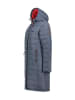 Geographical Norway Doorgestikte mantel "Aroma" donkerblauw