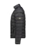 Geographical Norway Doorgestikte jas "Atikamap" zwart