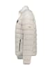 Geographical Norway Doorgestikte jas "Atikamap" lichtgrijs