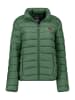 Geographical Norway Kurtka pikowana "Atikamap" w kolorze zielonym