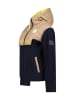 Geographical Norway Kurtka polarowa "Techic" w kolorze granatowym