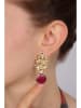 Pierres delicates Vergold. Ohrstecker mit Edelsteinen