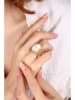 Pierres delicates Vergold. Ring mit Perlmutt