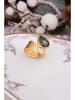 Pierres delicates Vergulde ring met edelsteen