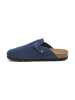 BABUNKERS Family Leren clogs blauw