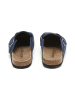 BABUNKERS Family Leder-Clogs in Blau