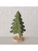 Boltze Deco-object "Mohlara" groen - (B)9 x (H)15,3 x (D)7 cm