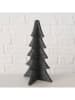 Boltze Dekoaufsteller "Felty" in Grau - (B)12 x (H)22 x (T)12 cm