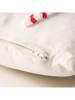 Boltze Kussen "Candycane" wit/rood - (L)45 x (B)45 cm