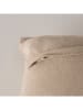 Boltze Kissen "Mali" in Beige/ Rot/ Weiß - (L)50 x (B)30 cm