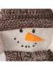 Boltze Figurka dekoracyjna "Frosty" w kolorze biało-brązowym - 42,5 cm