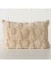 Boltze Kussen "Naina" beige - (L)48 x (B)30 cm