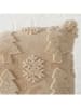 Boltze Kussen "Naina" beige - (L)48 x (B)30 cm