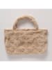 Boltze Shopper "Naina" beige - (B)30 x (H)10 cm