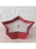 Boltze Kerzentopf "Bonko" in Rot - (H)4,5 cm