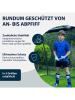 Hudora Schienbeinschützer mit Knöchelschutz in Grau