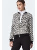 Nife Blouson in Schwarz/ Creme/ Grau