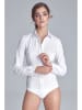 Nife Body-koszula w kolorze białym