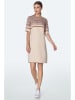 Nife Jurk beige/lichtbruin