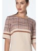 Nife Jurk beige/lichtbruin