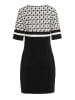 Nife Kleid in Schwarz/ Weiß