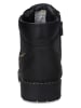Camel Active Leren boots zwart