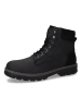 Camel Active Leren boots zwart