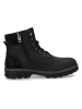 Camel Active Leren boots zwart