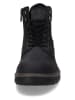 Camel Active Leren boots zwart