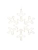 Konstsmide Lampa dekoracyjna LED "Snowflake" - KEE G  (KEE A do G) - 48 x 46,5 cm