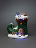 Konstsmide Lampa dekoracyjna LED "Santa boot" ze wzorem - 23,5 x 28 x 18 cm