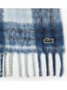 Lacoste Wollschal in Blau