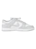 Nike Leren sneakers "Dunk Low" grijs/wit