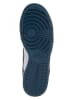 Nike Leren sneakers "Dunk Low" donkerblauw/wit