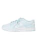 Nike Leren sneakers "Dunk Low" lichtblauw/wit