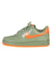 Nike Sneakersy "Air Force 1 Low Wet Putty 2.0" w kolorze oliwkowo-pomarańczowym