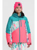 O'Neill Ski-/ Snowboardjacke in Pink/ Türkis
