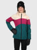 Brunotti Ski-/ Snowboardjacke "Phoenixy" in Creme/ Pink/ Petrol