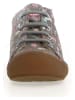 Naturino Leder-Lauflernschuhe "Cocoon" in Bunt/ Hellgrau