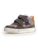 Naturino Leren sneakers antraciet/oranje